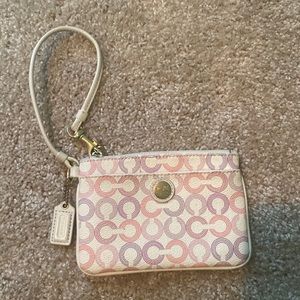 Coach wristlet